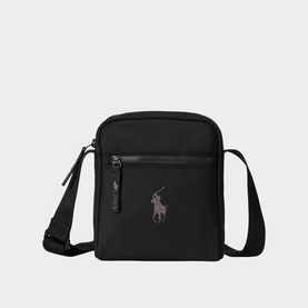 Pony Logo Trim Crossbody Bag