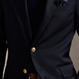 Tailored Single-Breasted Blazer