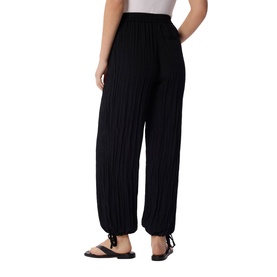 Tie Hem Relaxed Trousers