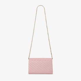 Curve Quilted Chain Wallet
