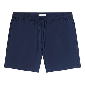 Tommy Hilfiger carbon navy drawstring swim shorts with elasticated waistband and side pockets