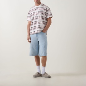 East Liberty Logo Striped T-Shirt