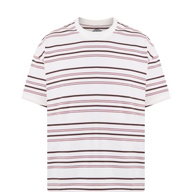East Liberty Logo Striped T-Shirt