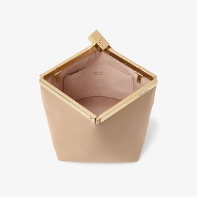 Ganache Leather Clutch