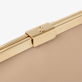 Ganache Leather Clutch