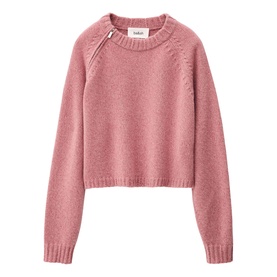 Corvy Cropped Knitted Sweater