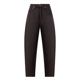 Brynn Linen Straight-Leg Trousers