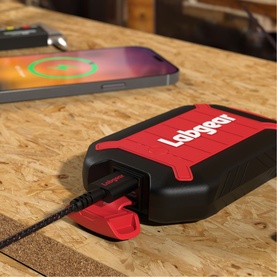 IP67 10K Rugged Fast Charging Powerbank Red