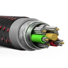 1m USB C to C Cable Black