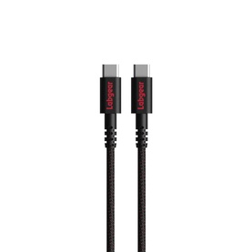 1m USB C to C Cable Black