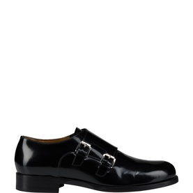 Moustachou Monk Leather Shoes
