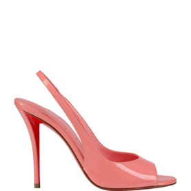 Sofia Z 100 Patent Leather Slingback Pumps