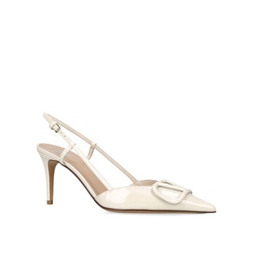 V Logo 80 Signature Slingback Pumps