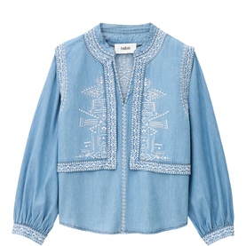 Laura Denim Blouse