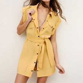 Diala Mini Shirt Dress