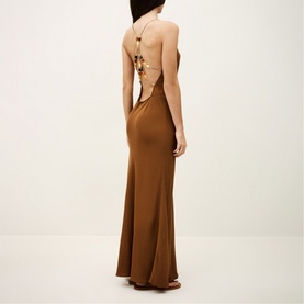 Hany Beaded Slip Dress