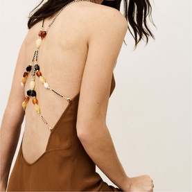 Hany Beaded Slip Dress