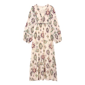 Oelia Embroidered Flared Dress
