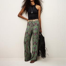 Pali Printed Wide Leg Trousers