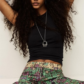 Pali Printed Wide Leg Trousers