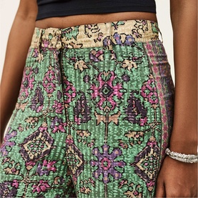 Pali Printed Wide Leg Trousers
