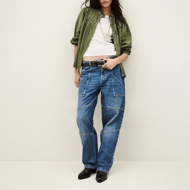 Gilda Embroidered Ruffle Blouse