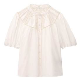 Nella Lace Inlay Blouse
