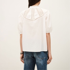 Nella Lace Inlay Blouse