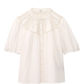 Nella Lace Inlay Blouse