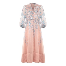 Alison Floral Flared Dress