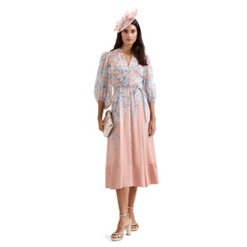 Alison Floral Flared Dress