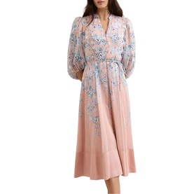 Alison Floral Flared Dress