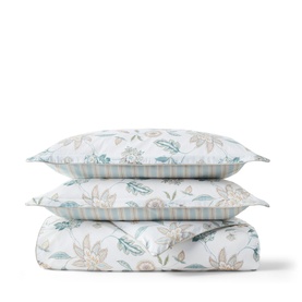 Kew Duvet Set Aqua Mix