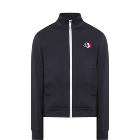 Triple Badge Zip Sweatshirt