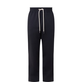 Triple Logo Badge Drawstring Sweatpants
