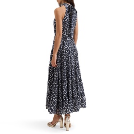 Nita Polka Dot Flared Dress