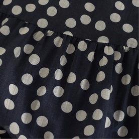 Nita Polka Dot Flared Dress