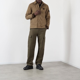 Compass Logo Crinkle Overshirt