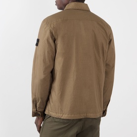 Compass Logo Crinkle Overshirt