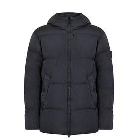 Logo Badge Down Jacket