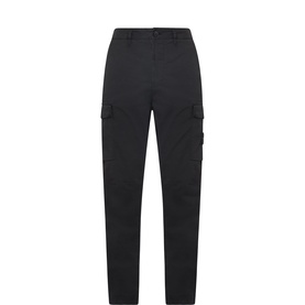 Compass Logo Tapered Cargo Trousers