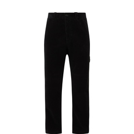 Logo Badge Corduroy Trousers