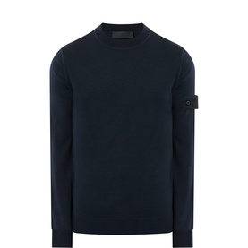 Tonal Logo Badge Sweater