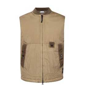 Compass Logo Crinkle Gilet