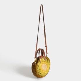 Round Bow Small Tote Bag