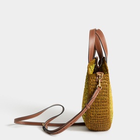 Round Bow Small Tote Bag
