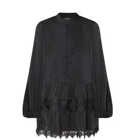 Antonia Lace Trim Mini Dress