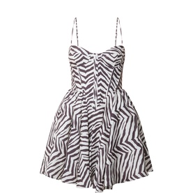 Ashta Corset Printed Mini Dress