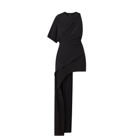 Halsey Draped Dress