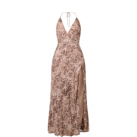 Lizbeth Leopard Slip Dress